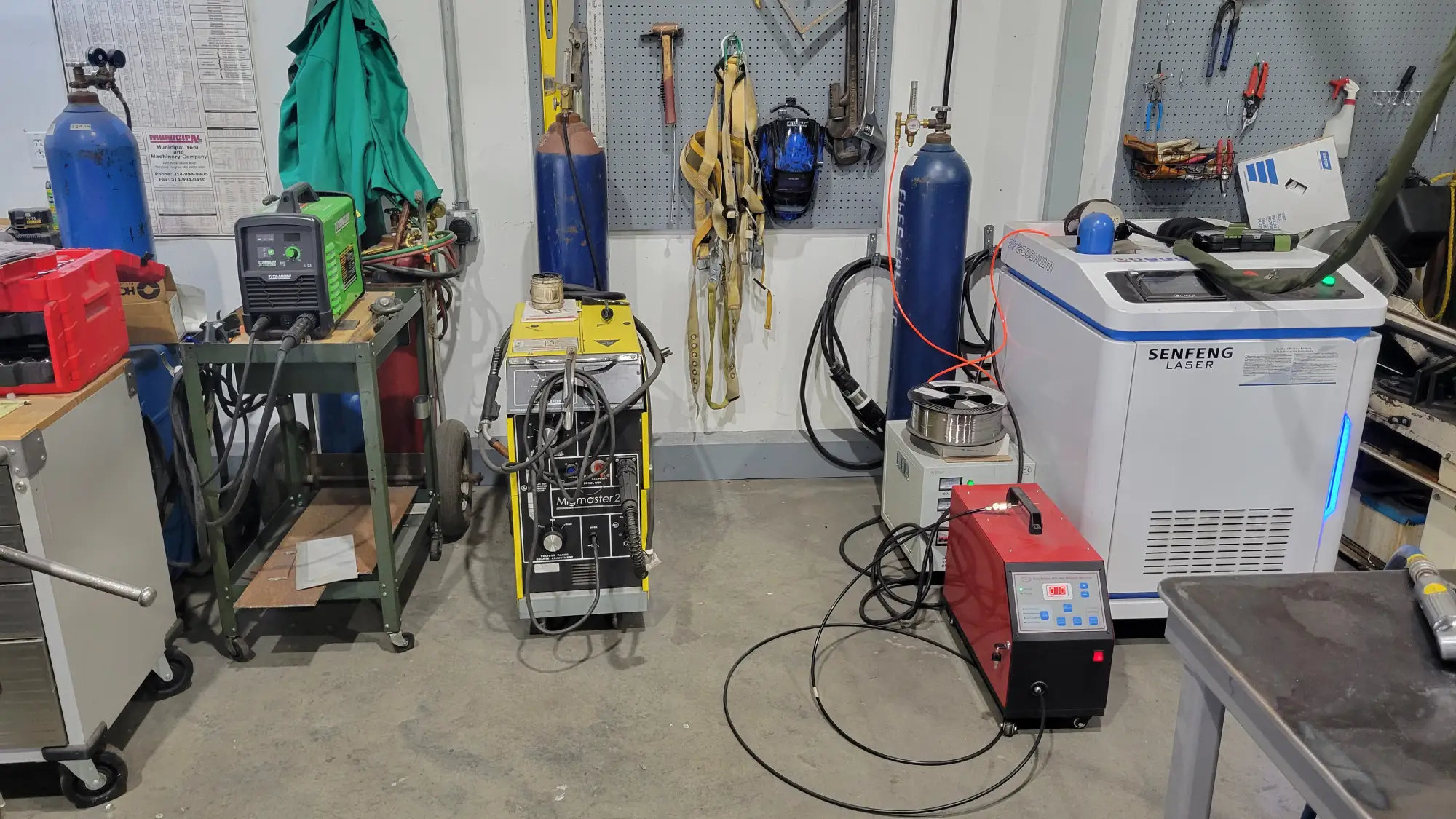 Image of welding machines